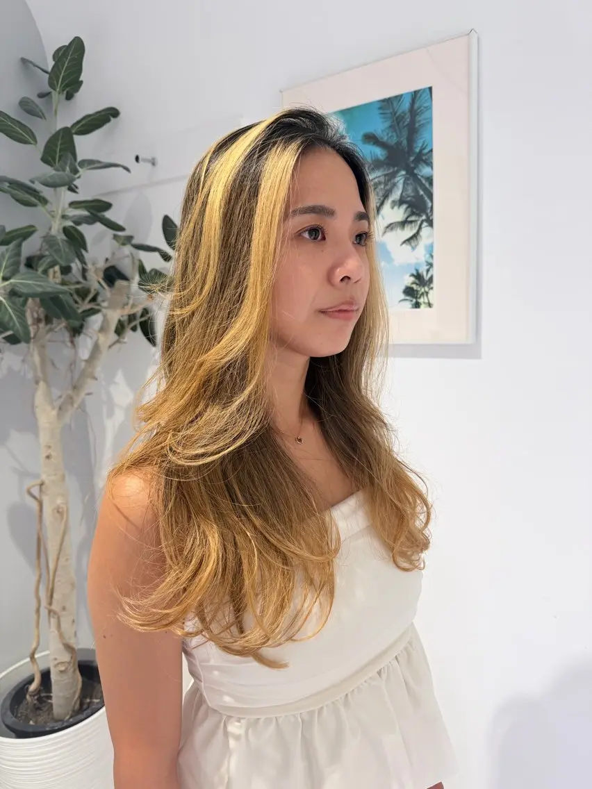 ロング 枦山 晴稀のヘアスタイル