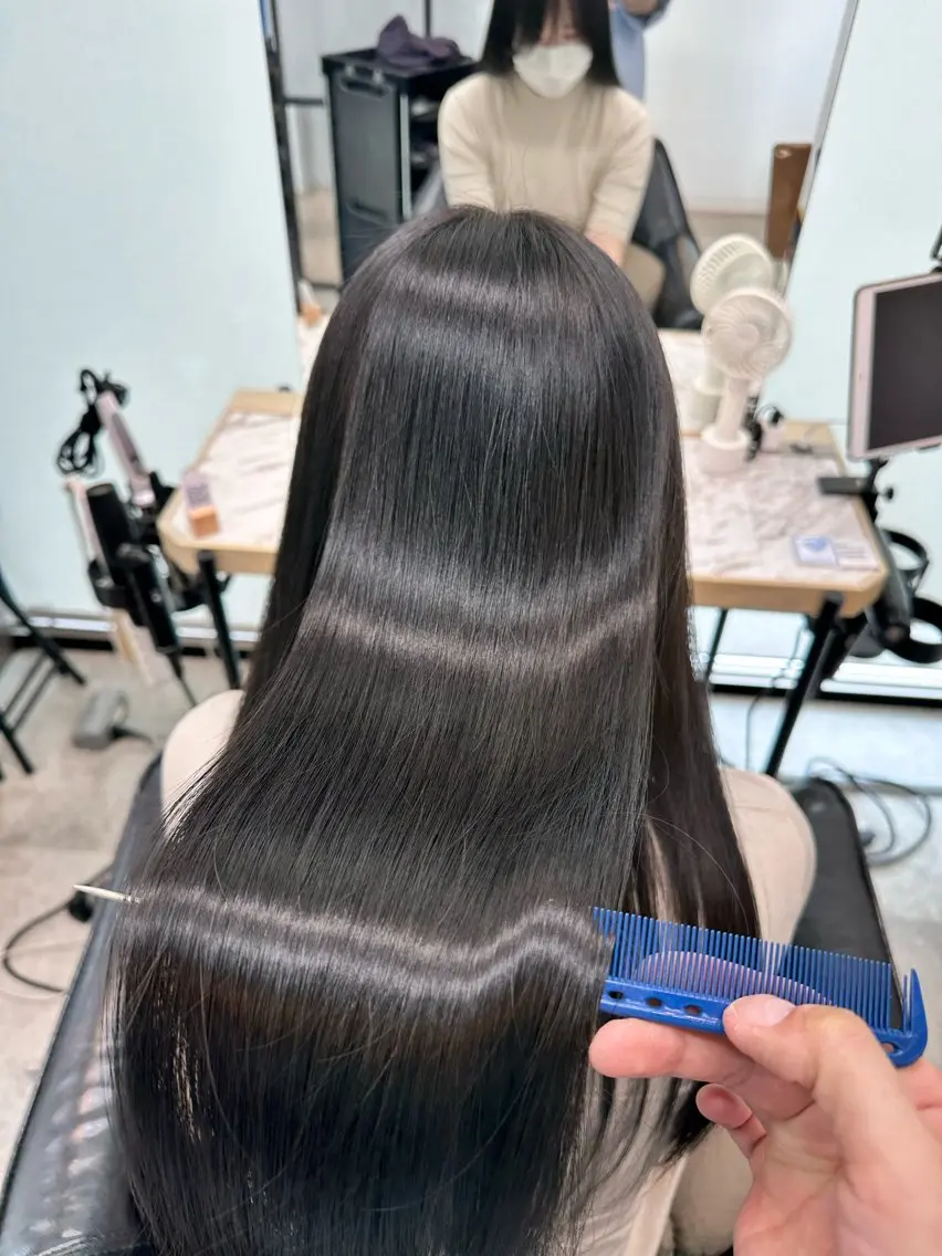 ロング カット ヘアカラー トリートメント 貴方以上に貴方の髪を 想う🌕野口昴夢のヘアスタイル