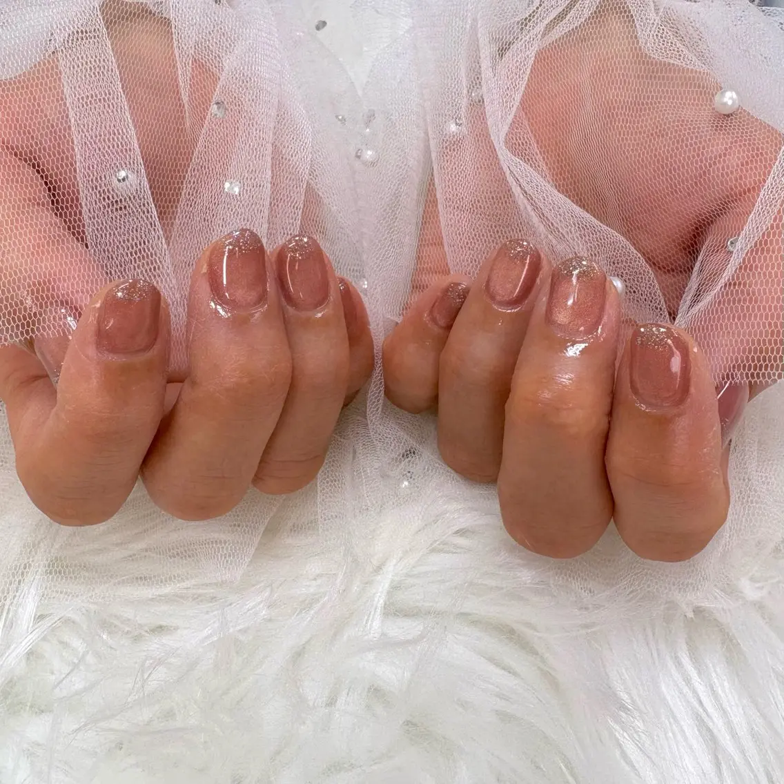ネイル マグネットネイル オフィスネイル ハンドネイル SHINE nail salonのネイルデザイン