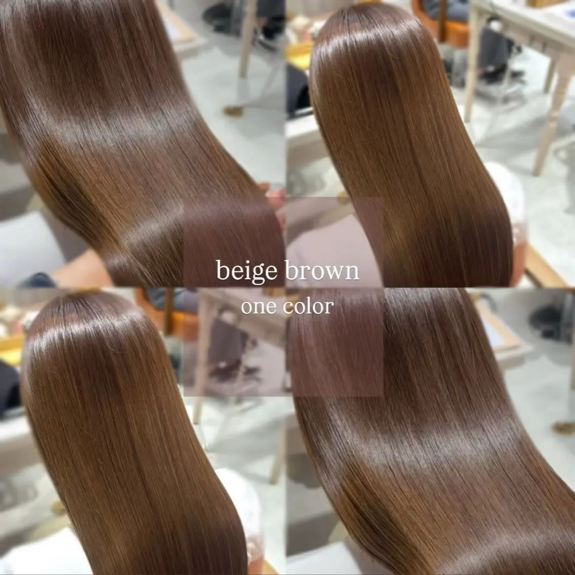 ロング カラー ベージュカラー ヘアカラー トリートメント 伊藤 粹 /浦和/艶カラーのヘアスタイル