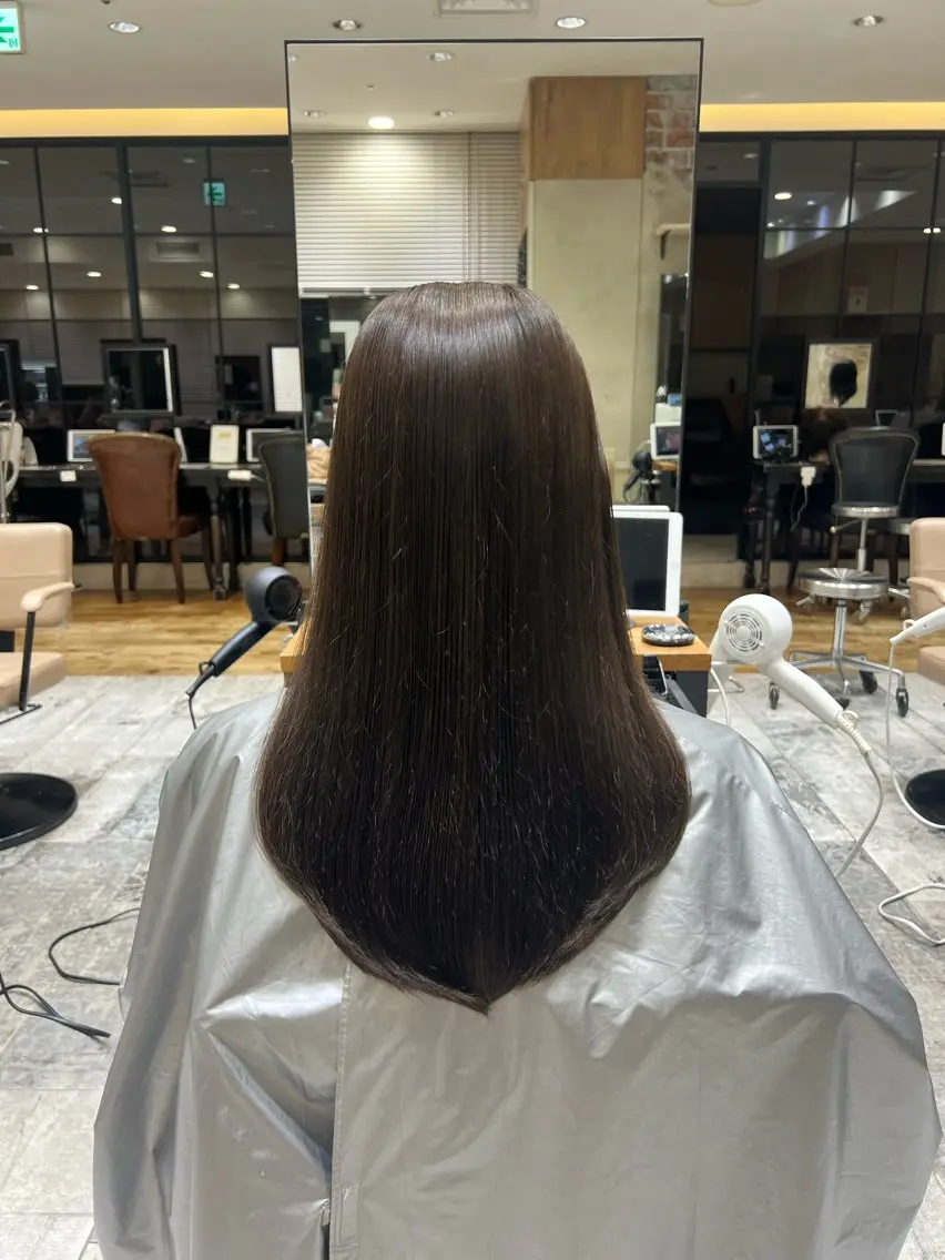 セミロング カラー 新宿/レイヤー/ amu🫧のヘアスタイル