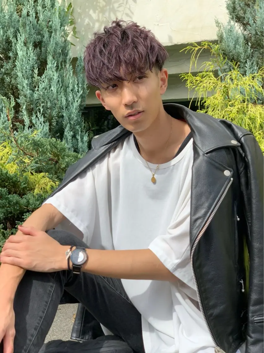 パーマ メンズ カット ヘッドスパ ifh iizuka 高橋庸太のヘアスタイル