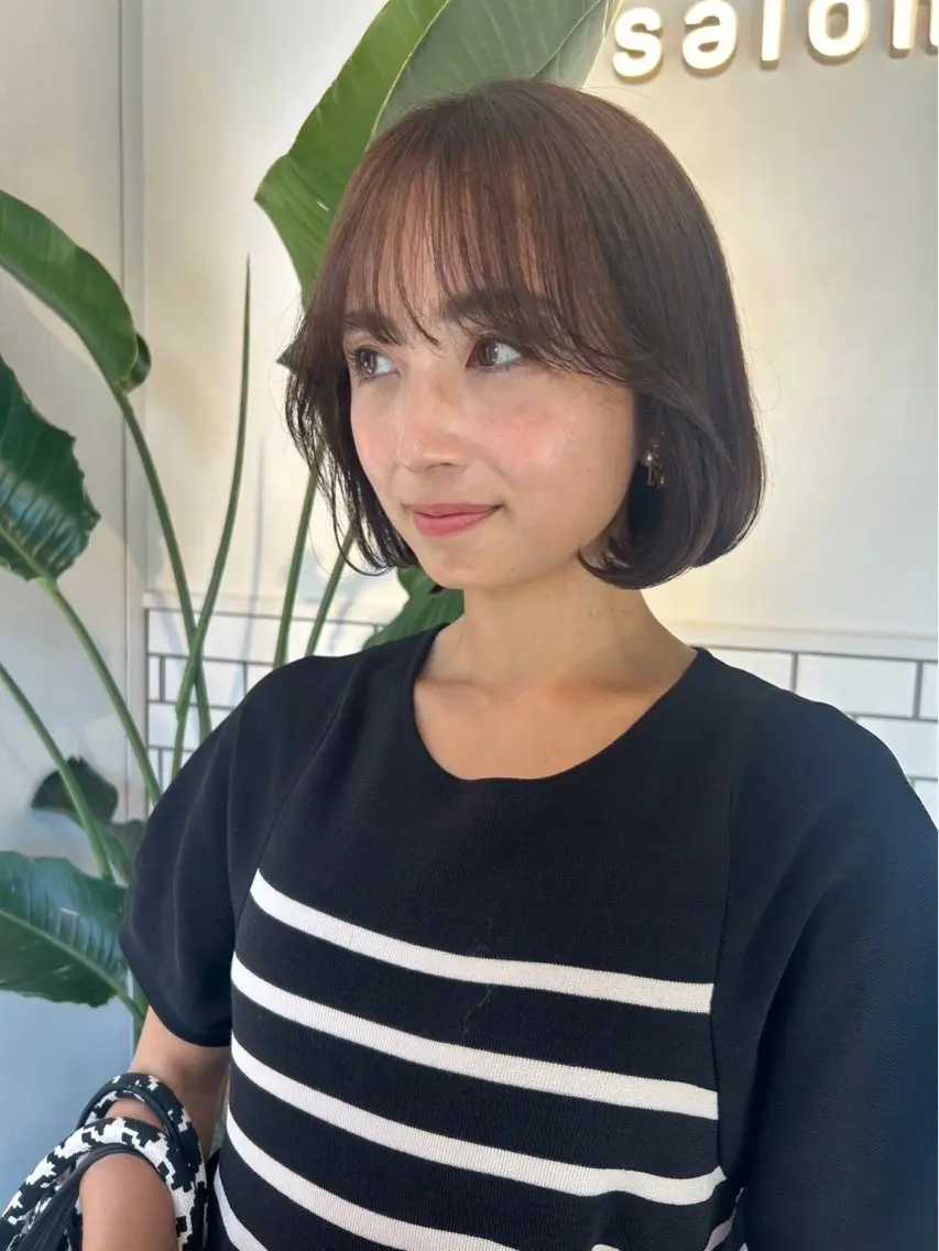 カラー アディクシーカラー イルミナカラー 松井 悠希のヘアスタイル