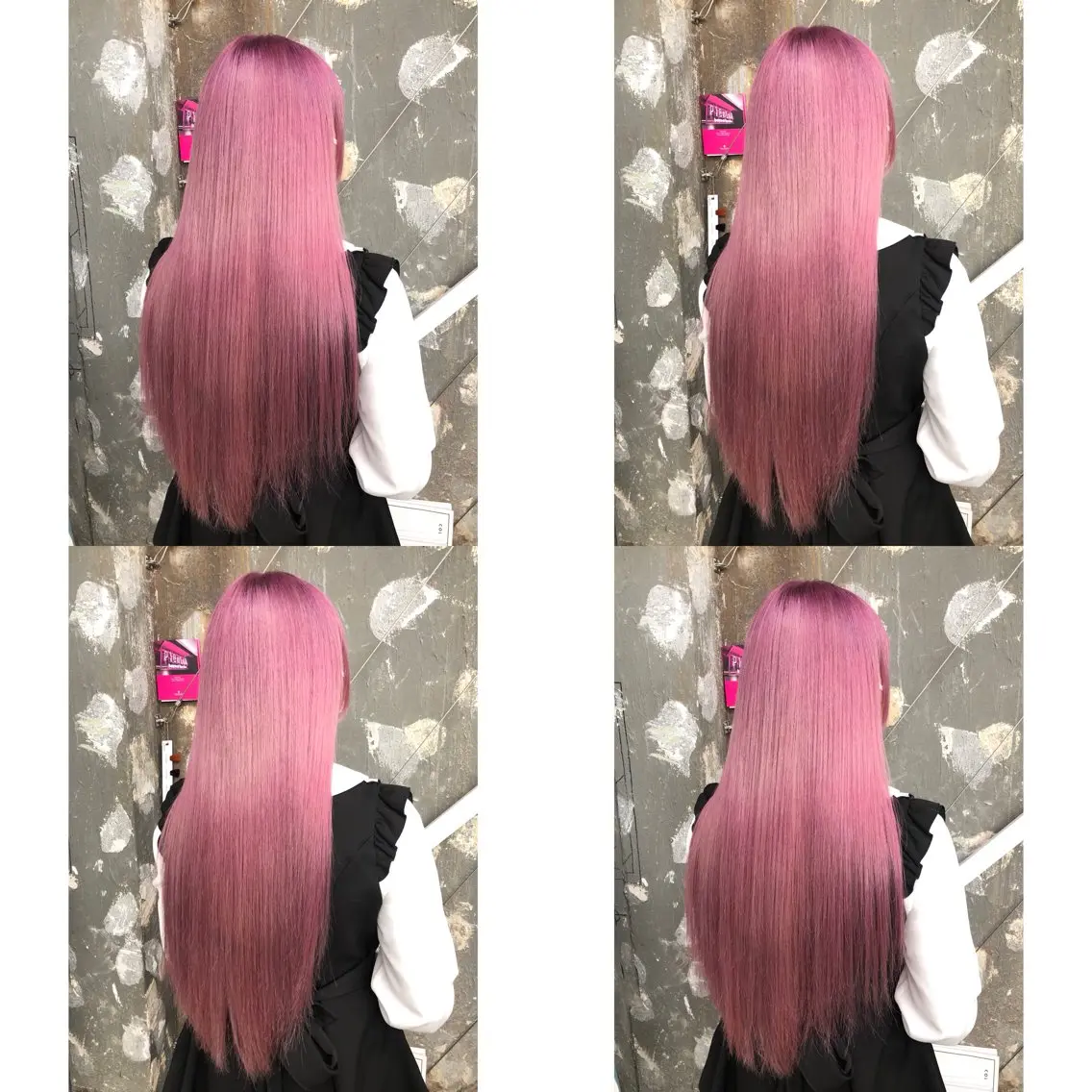 ロング カラー ブリーチ ケアブリーチ ハイトーンカラー ラベンダーカラー ラベンダーピンク 推しカラー✨ オタク美容師ユウカのヘアスタイル