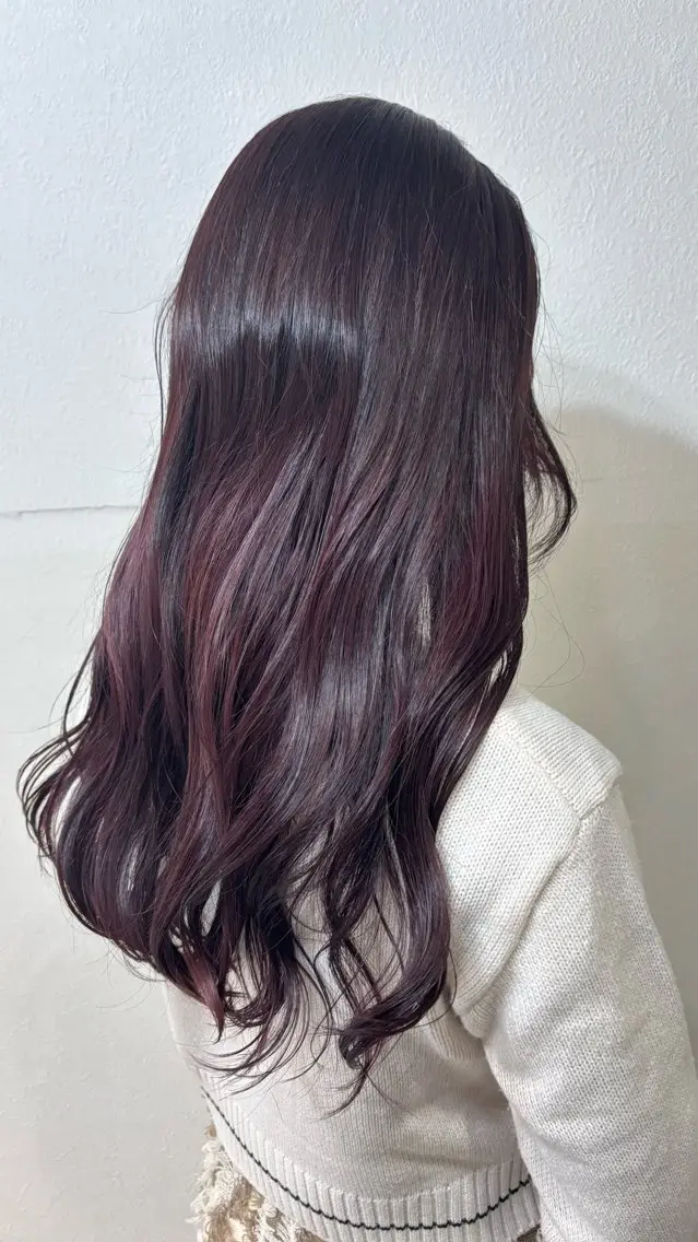 ロング カラー トリートメント 🐘おおうちみお🐘 /🍎暖色カラー🌸のヘアスタイル