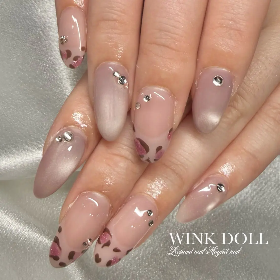 ネイル ハンドネイル WINK DOLL RIANのネイルデザイン