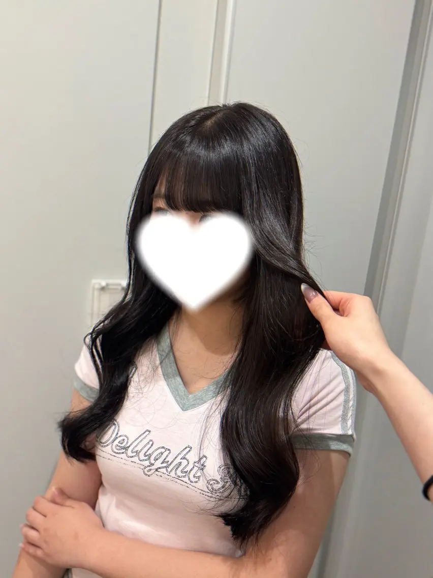 ロング ヘアカラー トリートメント ヘッドスパ ヘアセット ホノカ🫧 モデル募集のヘアスタイル