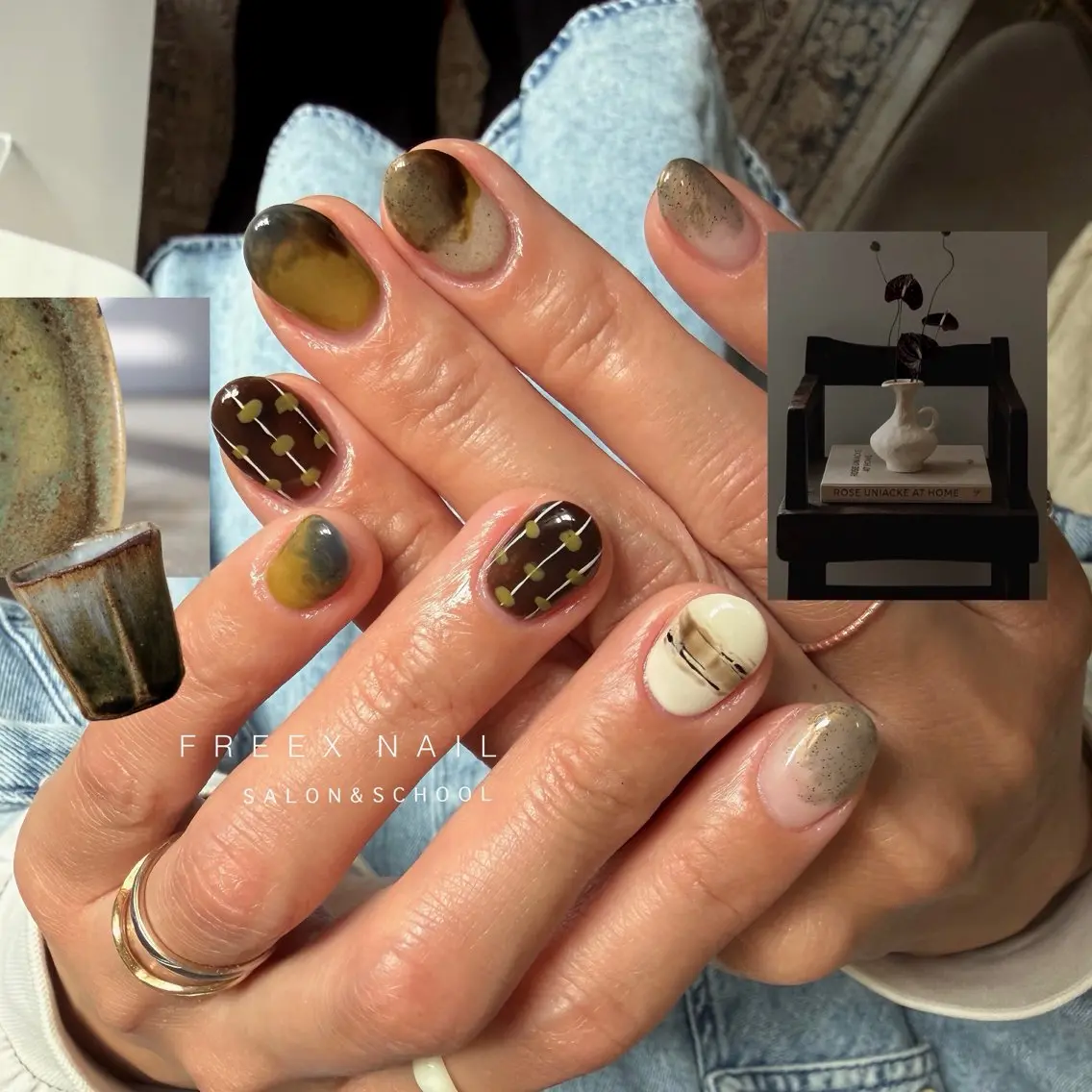 ネイル ニュアンスネイル ハンドネイル ハンドケア freex nail /ニュアンス/個性派のネイルデザイン