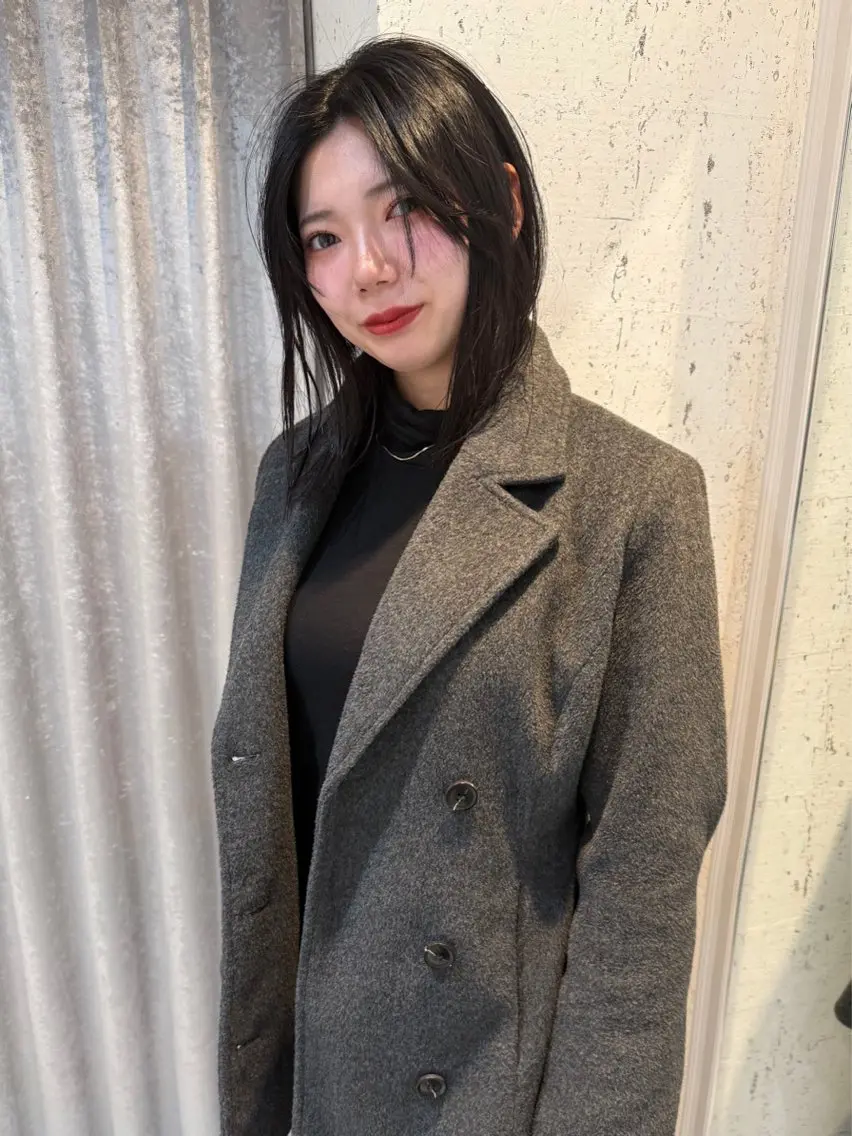 ミディアム カラー カット ヘアカラー トリートメント mai / linoah˚✧のヘアスタイル