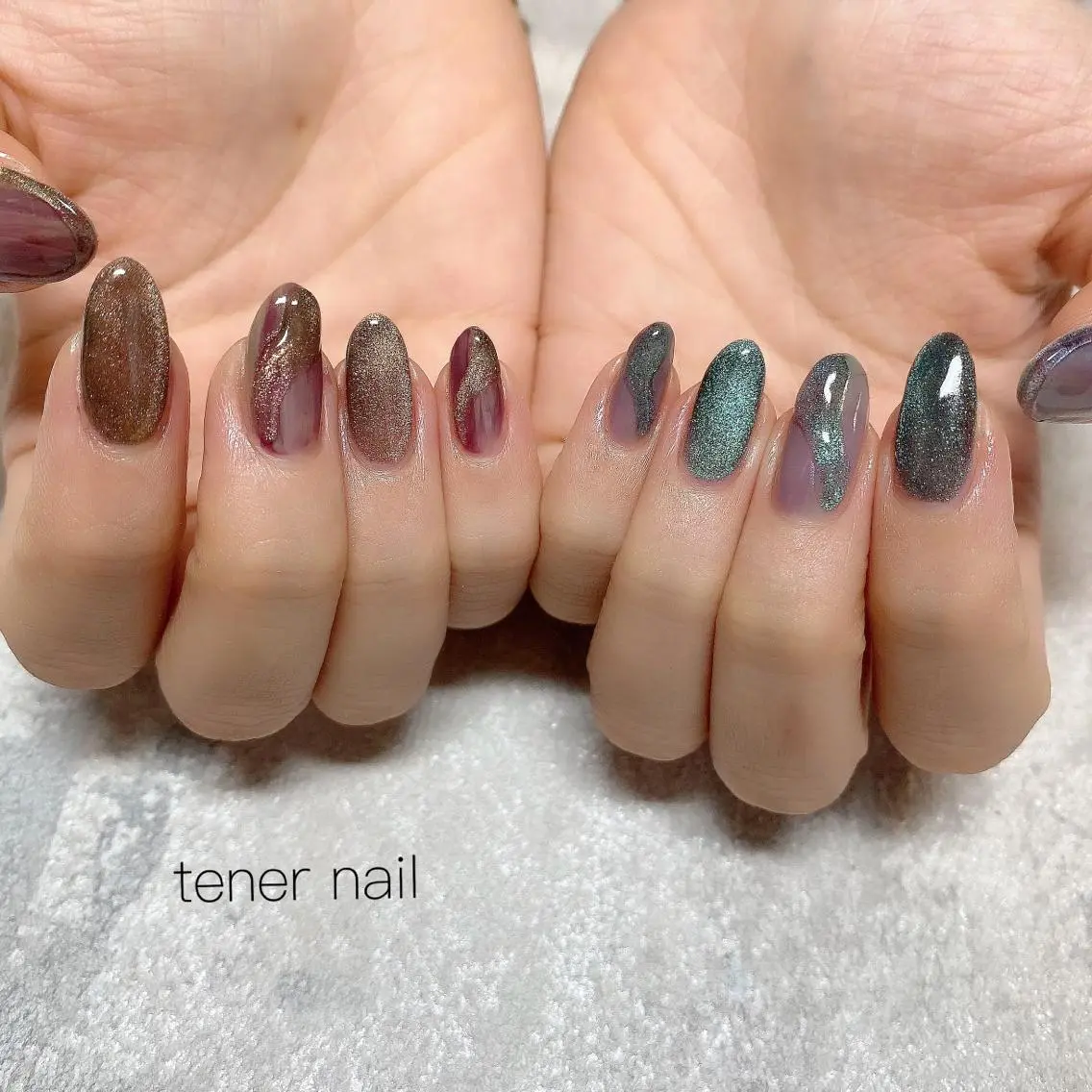 ネイル マグネットネイル テネルネイル tener nailのネイルデザイン