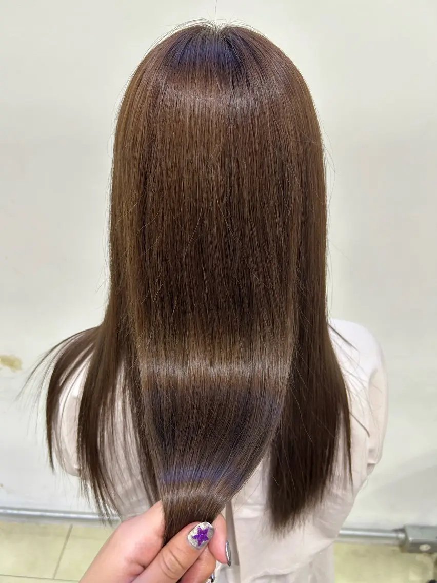 ロング ヘアカラー オールマイティ美容師 💋𝑨𝑵𝑵𝑨のヘアスタイル