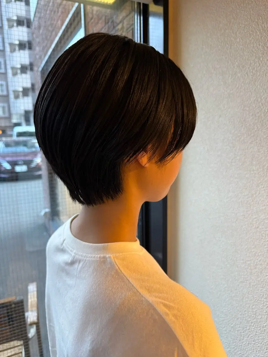 ショート カット ヘッドスパ 大町 南のヘアスタイル