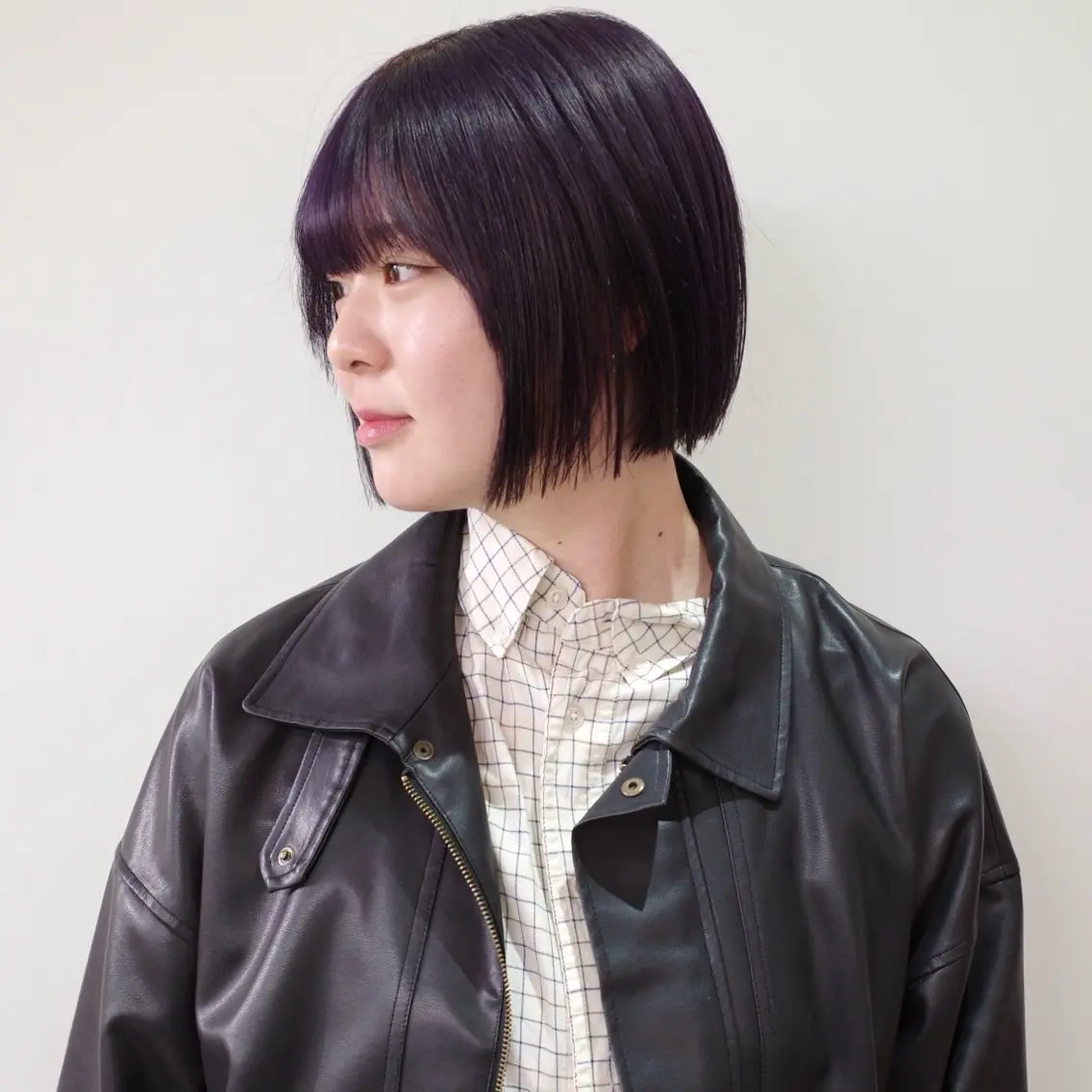 ミディアム カラー ベージュカラー 透明感カラー グレージュ ラベンダーカラー レイヤーカット カット ヘアカラー トリートメント nonoka オリーブ/レイヤーのヘアスタイル