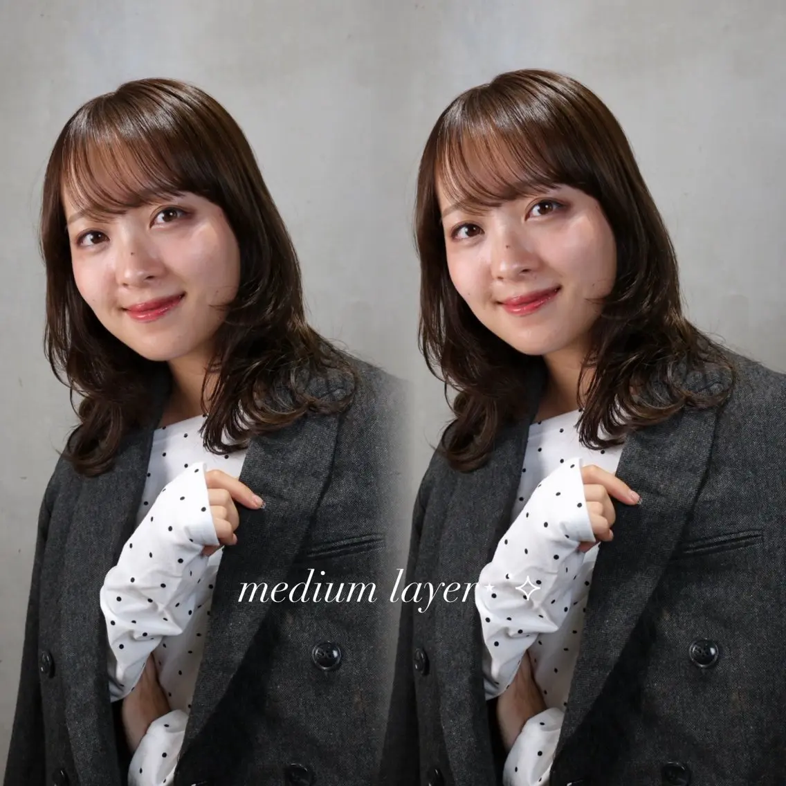 【早朝8:00~☀️ ̖́-】レイヤーカット+ミディアムの方限定+超音波トリートメント💇🏻♀️🪽♡の写真