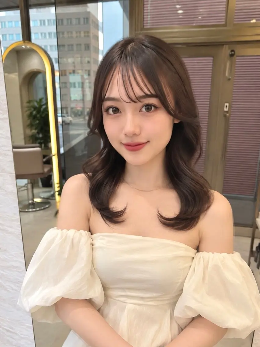 ロング カラー カット ヘアカラー ヘアセット ♥️ダブルカラー /yuuki♥️のヘアスタイル