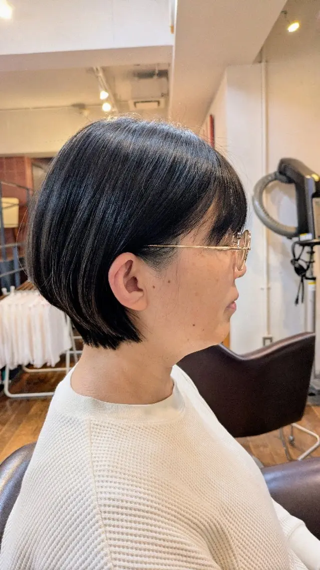 ショート ショートヘア 浅井 琴音のヘアスタイル