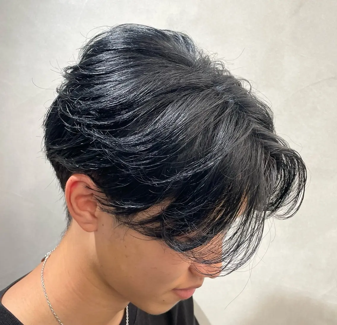 ミディアム パーマ ヘアアレンジ メンズ fifth 石川 凪のヘアスタイル