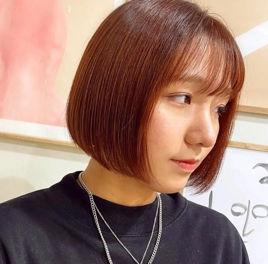 ショート ボブ トップディレクター アヤカのヘアスタイル