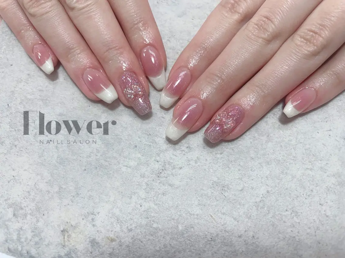 ネイル ハンドネイル Flower nailのネイルデザイン