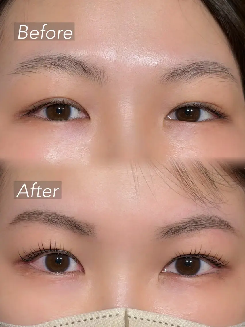 眉WAX脱毛モデル✨️の写真