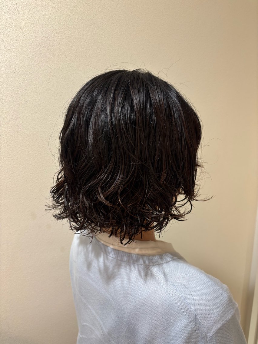ショート カット パーマ ショート/長谷川 澄のヘアスタイル