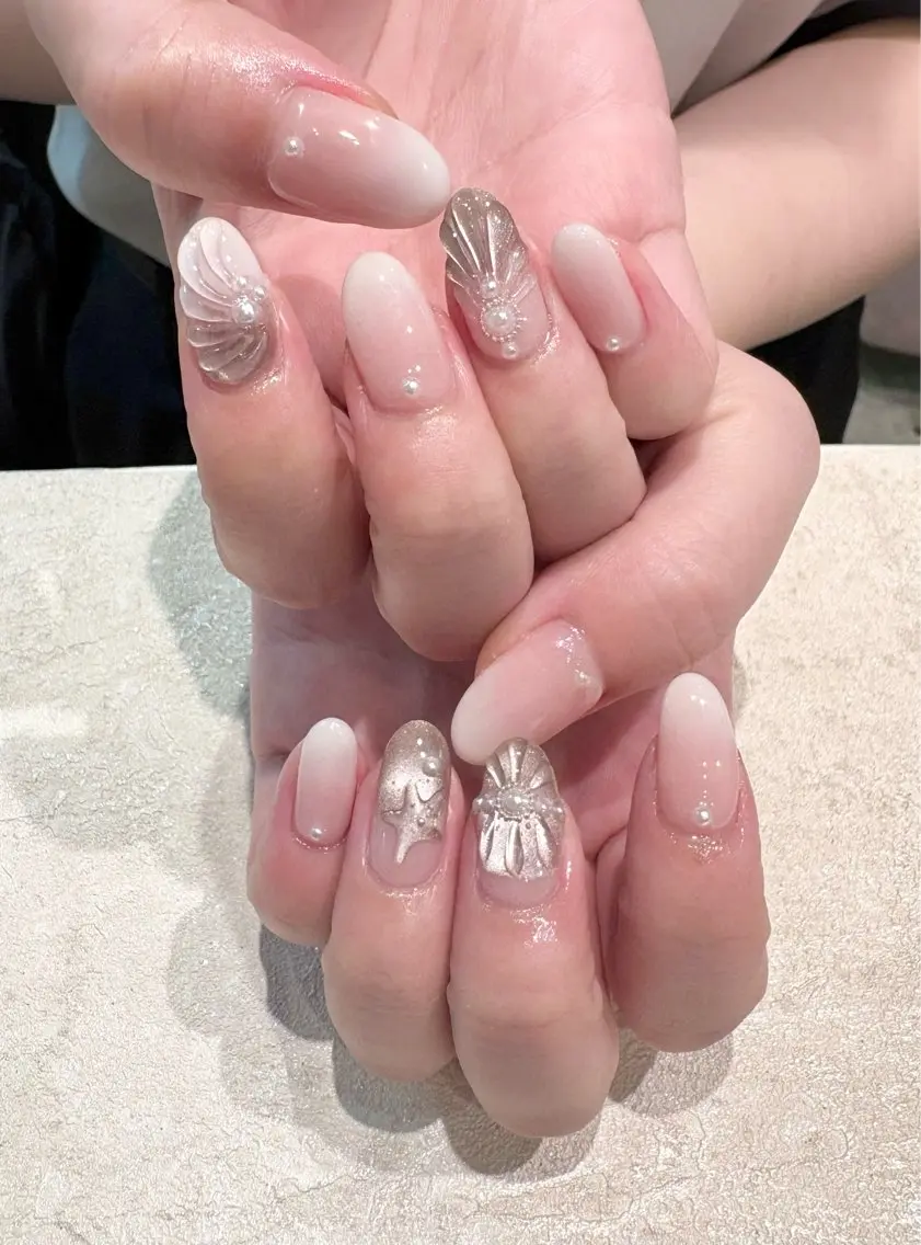 ネイル ハンドネイル ecrin 💎 mayuのネイルデザイン
