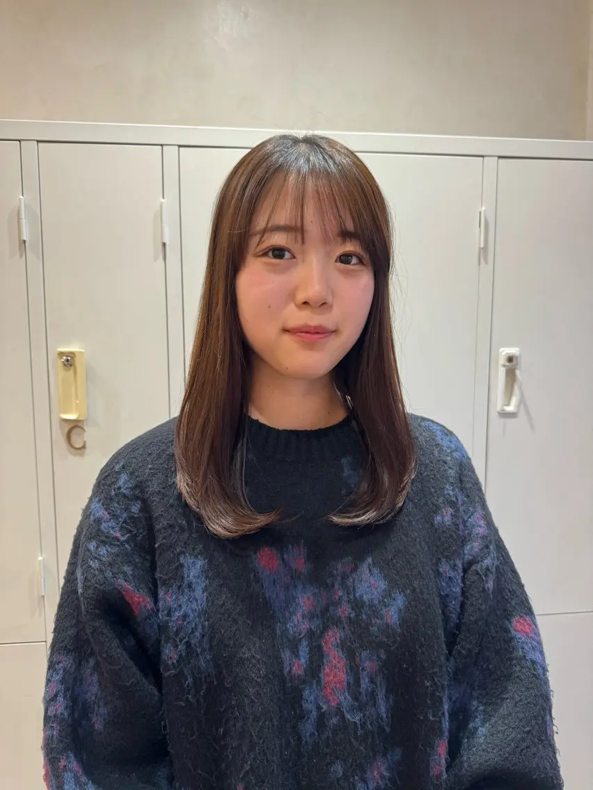 ミディアム ROMEO京橋 タナカユアンのヘアスタイル