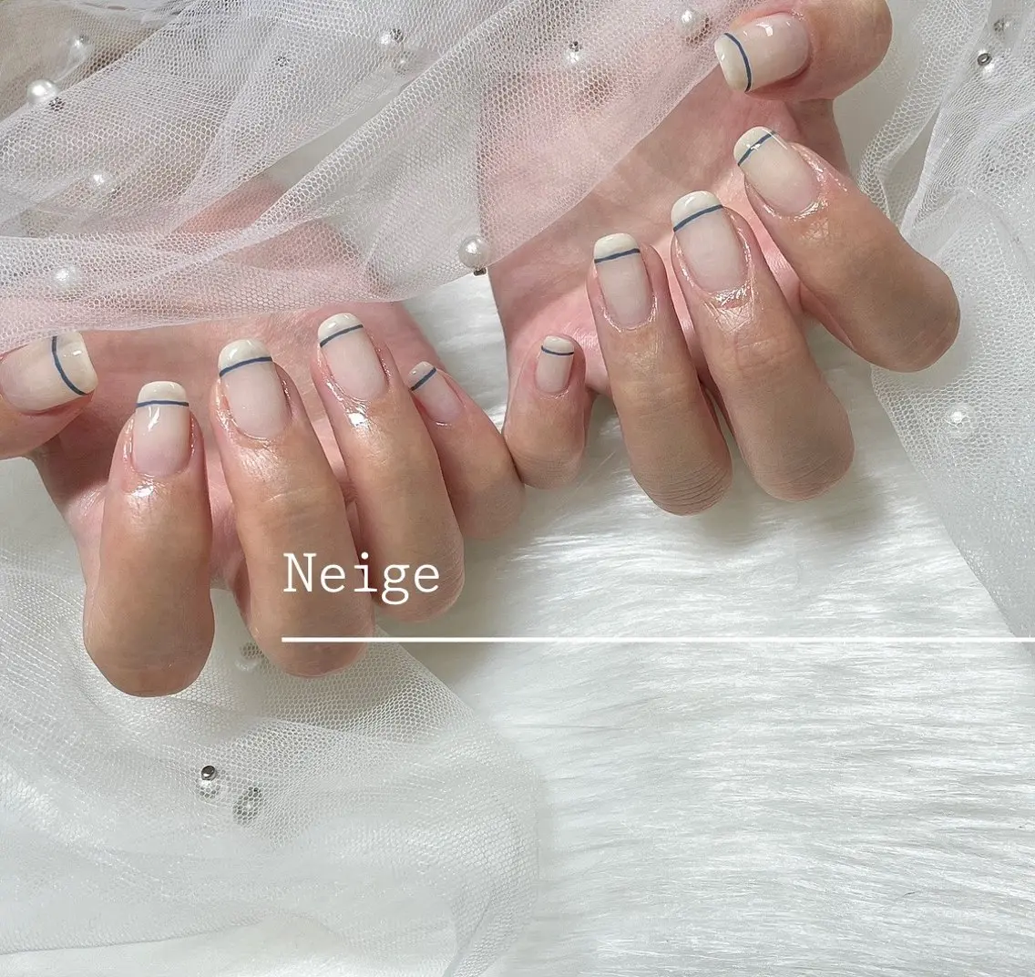 ネイル ハンドネイル Neige‪𓂃ai ＊梅津 / 松尾のネイルデザイン
