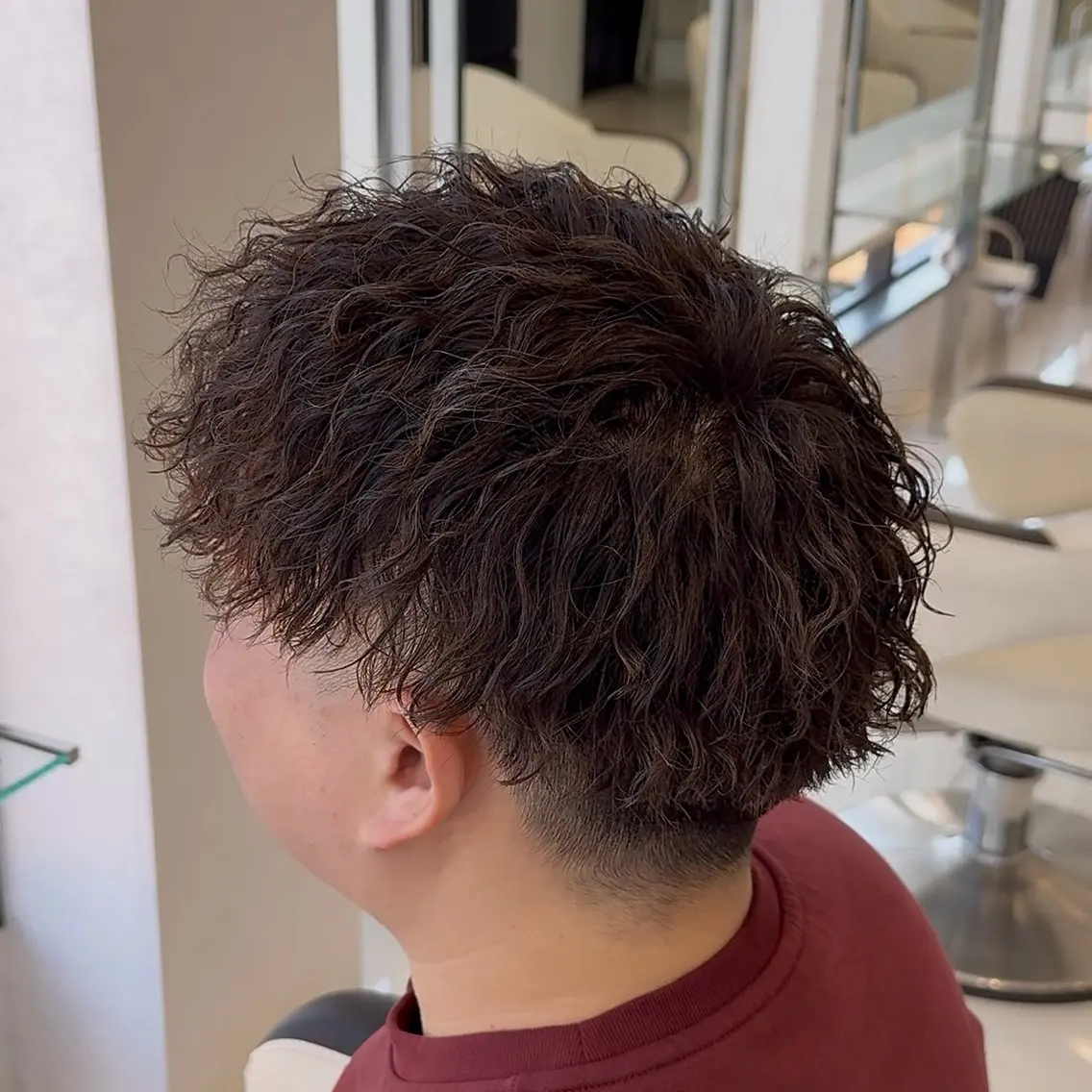 パーマ メンズ メンズパーマ ツイストスパイラルパーマ スパイラルパーマ ✂︎山﨑 涼太✂︎のヘアスタイル
