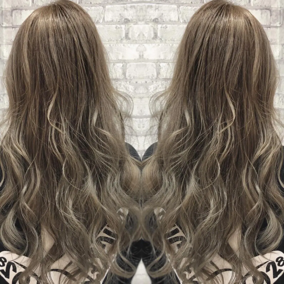 ロング カラー EARTH 越谷店のヘアスタイル