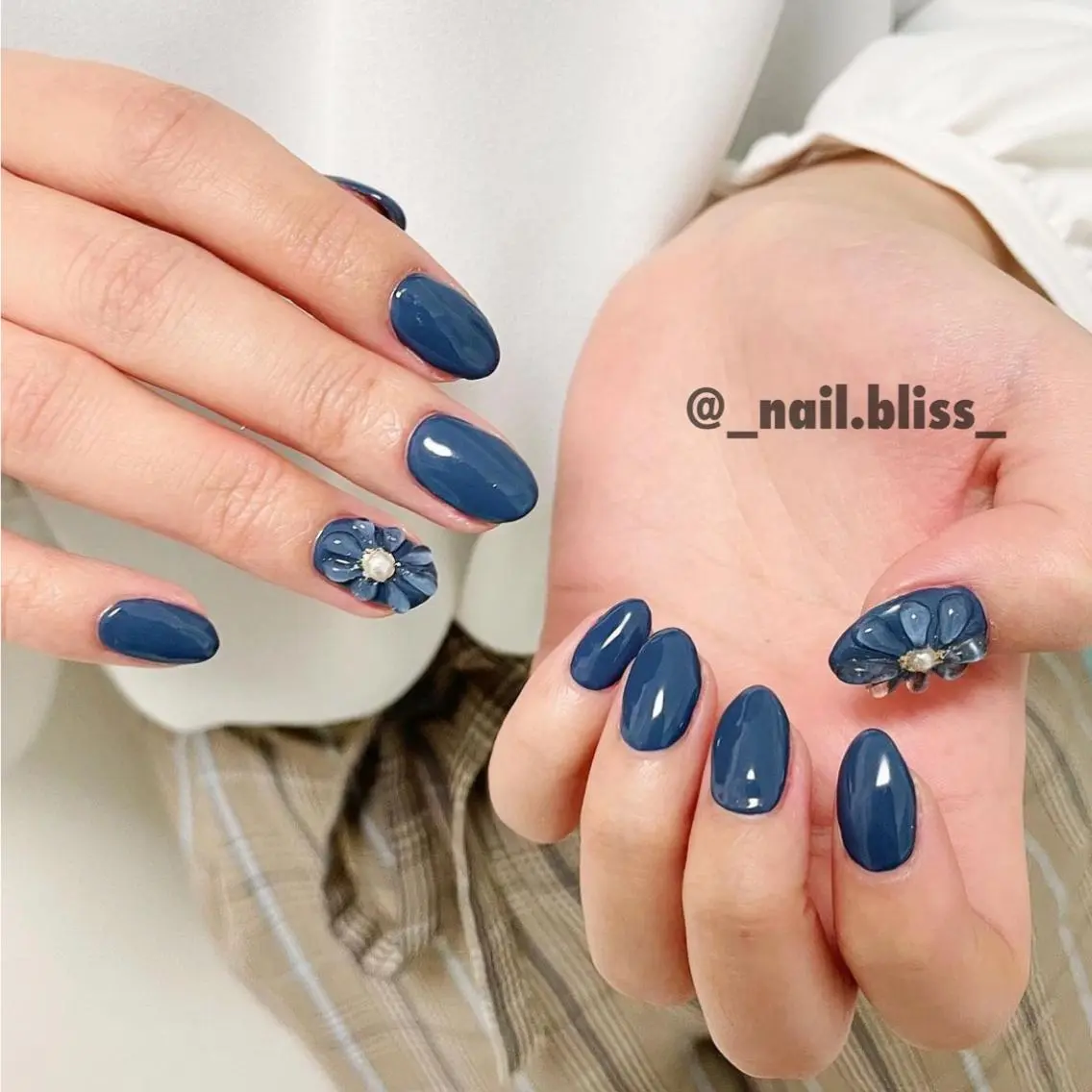 ネイル フラワーネイル ハンドネイル NAIL BLISSのネイルデザイン