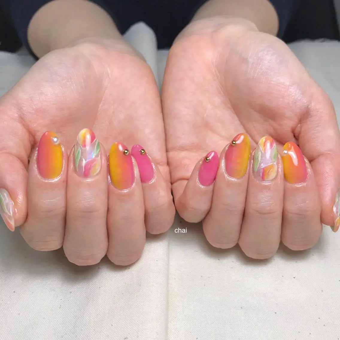 ネイル ハンドネイル chai nail _ai📍鶴橋/桃谷のネイルデザイン