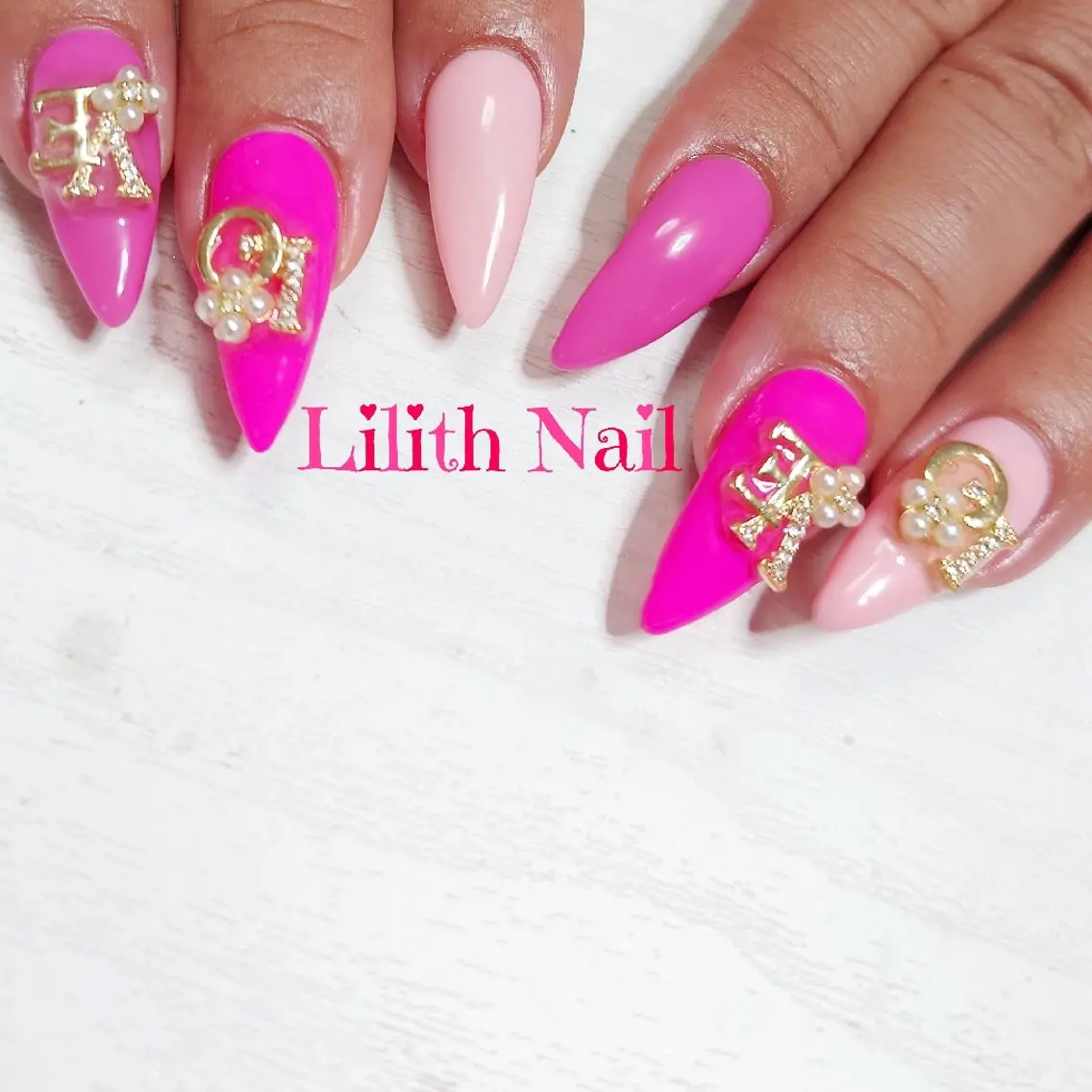 ネイル 持ち込み ハンドネイル Lilith Nailのネイルデザイン