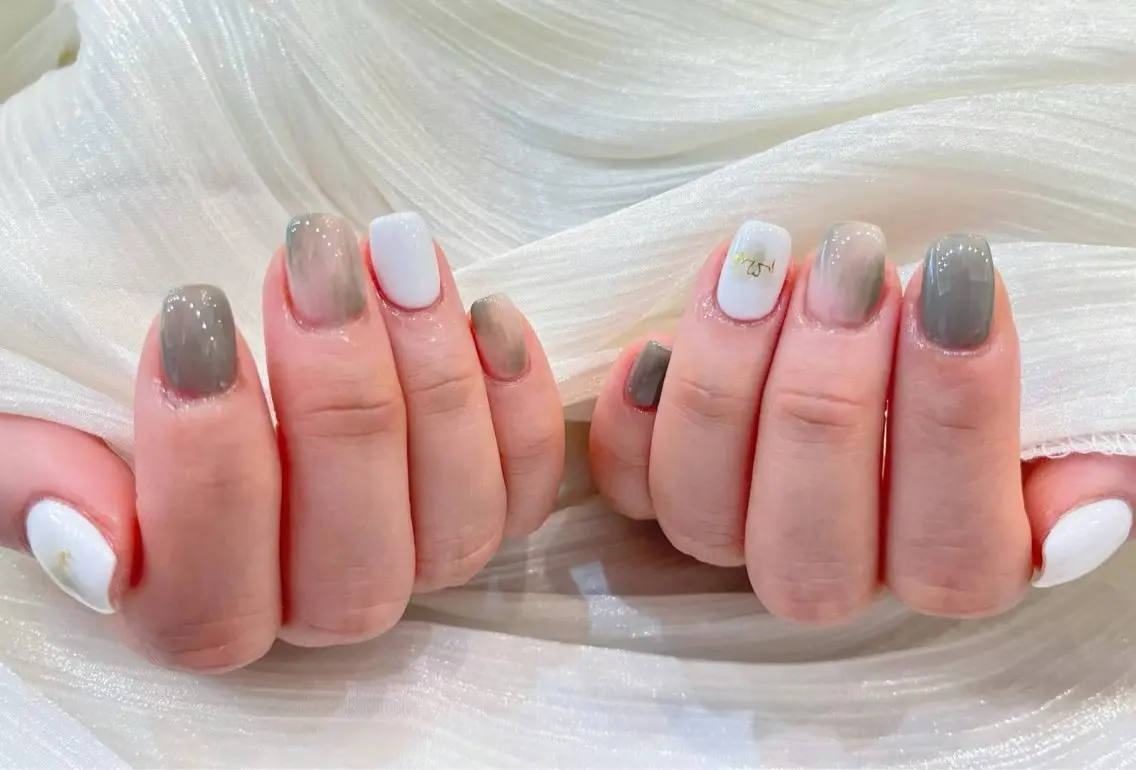 ネイル アートネイル フラワーネイル フットネイル ジェルネイル マグネットネイル Babarla nailのネイルデザイン