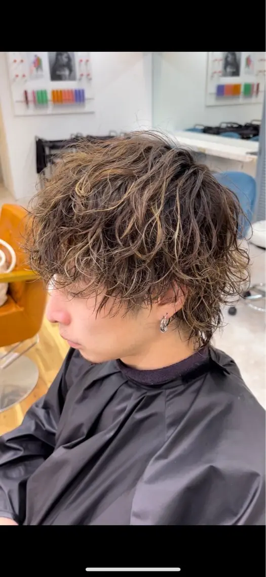 【メンズ限定】カット＆ハイライト＆ワンカラーの写真