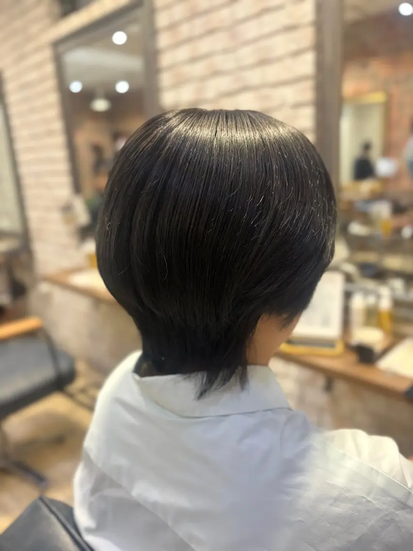 ショート カラー 髪質改善/縮毛矯正 💜COCORO💜のヘアスタイル