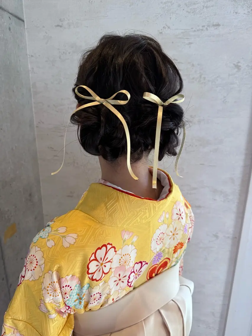 ヘアアレンジ はやしほのか| ヘアセット×カラーのヘアスタイル