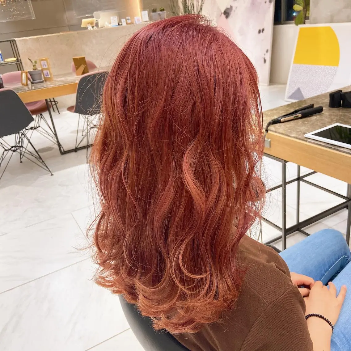 セミロング カラー APOLLO♡ ＭＩＯのヘアスタイル