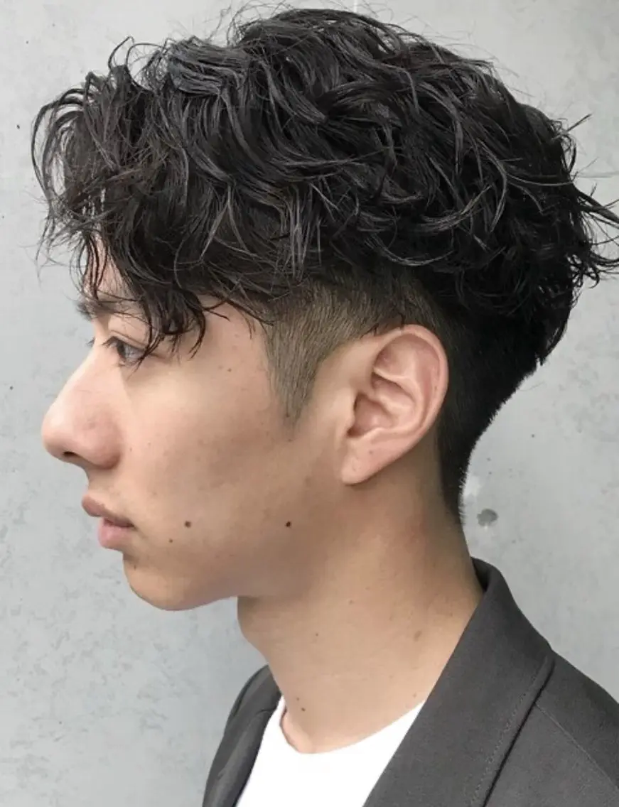 パーマ メンズ メンズパーマ ツイストスパイラルパーマ スパイラルパーマ カット パーマ 🎀メンズパーマ☆ 艶カラー☆Syuriのヘアスタイル