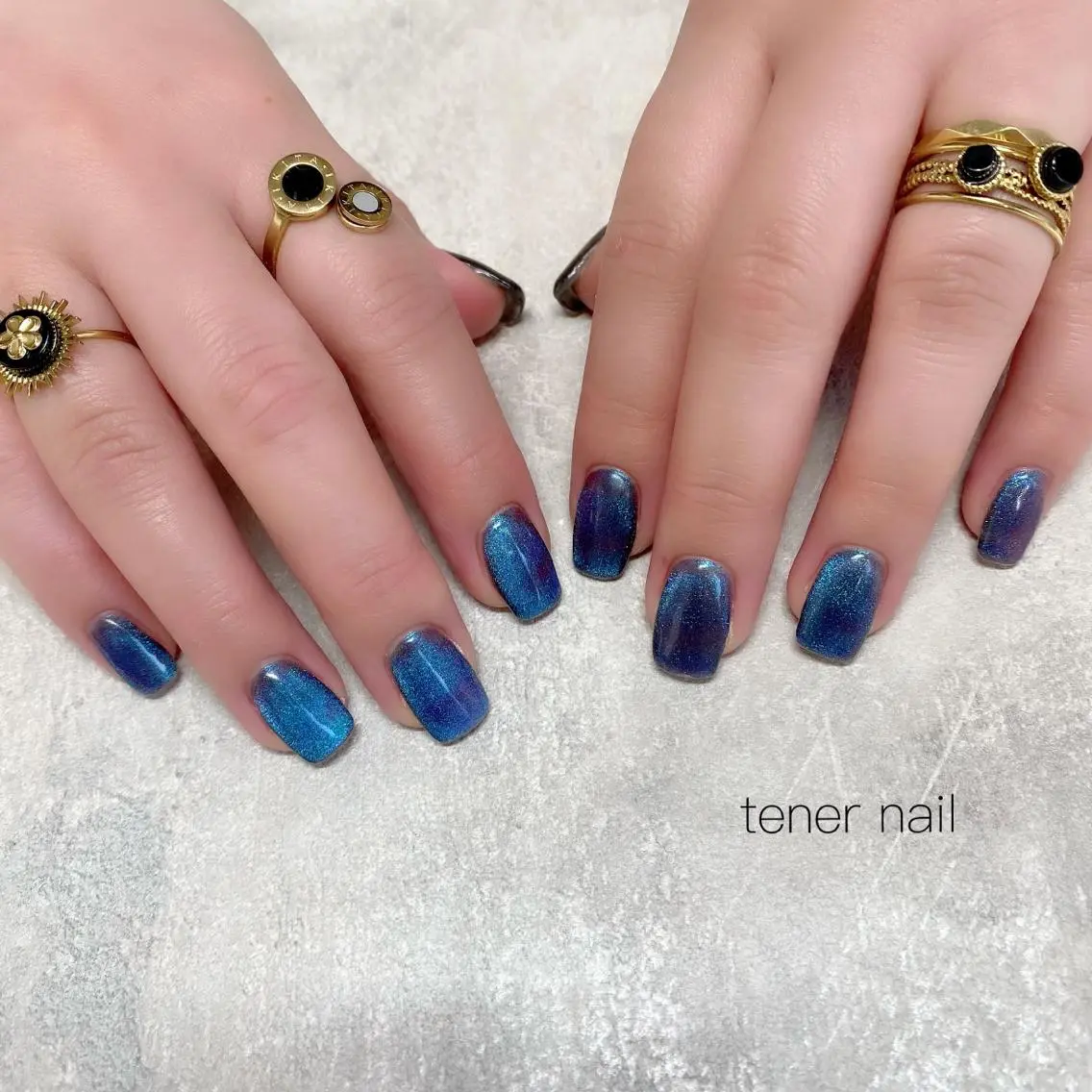 ネイル クリアネイル マグネットネイル スカルプネイル テネルネイル tener nailのネイルデザイン