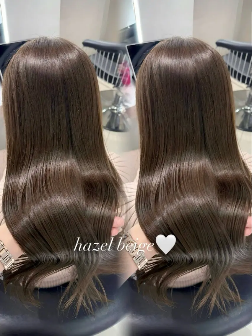 【✨ミニモ学割U24✨】ツヤカラー+盛れる前髪カット+クイックスパ💆🏻♀️💖当日予約限定🪄の写真