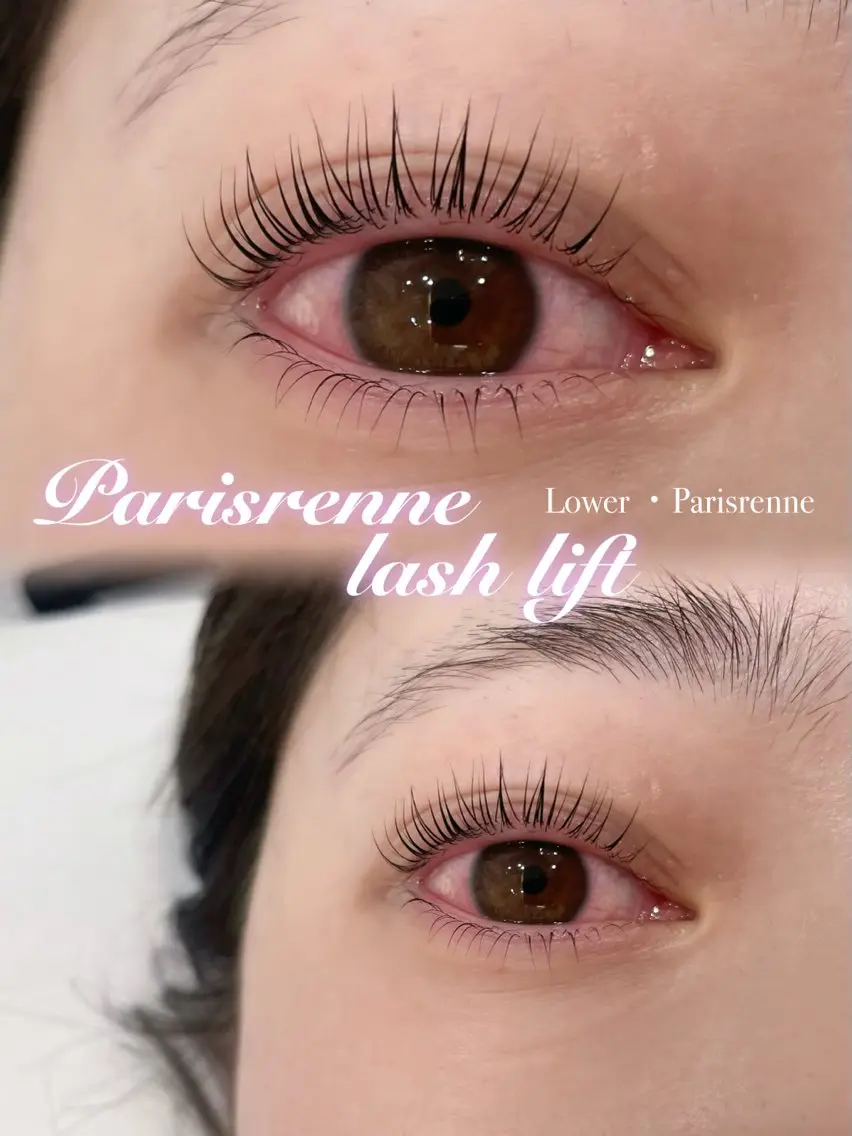 マツエク・マツパ ナチュラル パリジェンヌラッシュリフト Aoi⭐️ 心斎橋eyelashのマツエク・マツパデザイン