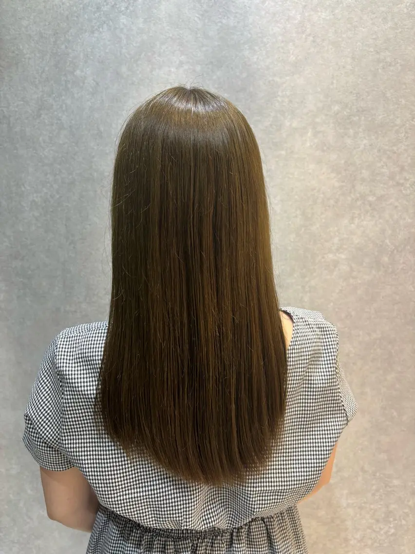 透明感ワンカラー🩵+【スリーステップトリートメント付き】🍀の写真