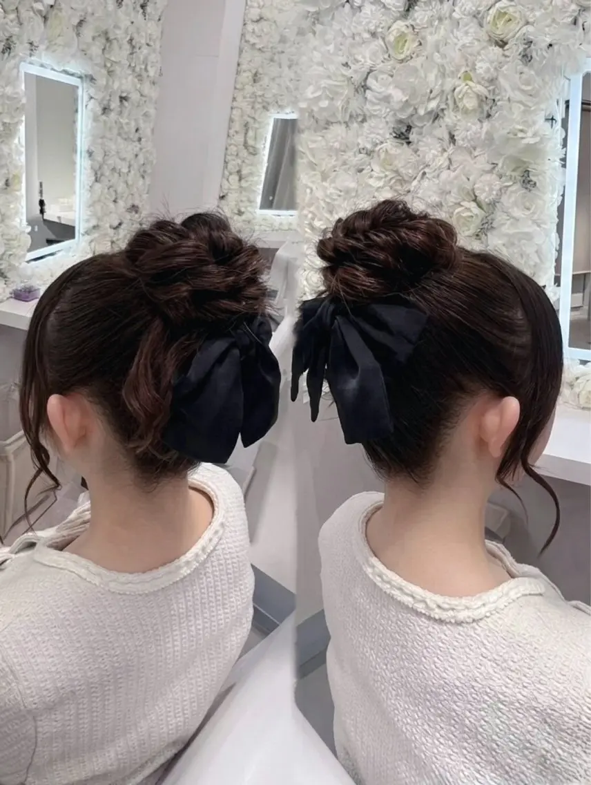 ヘアアレンジ ヘアセット ベルグロー原宿 🦋ꜱᴀᴋᴜʀᴀのヘアスタイル