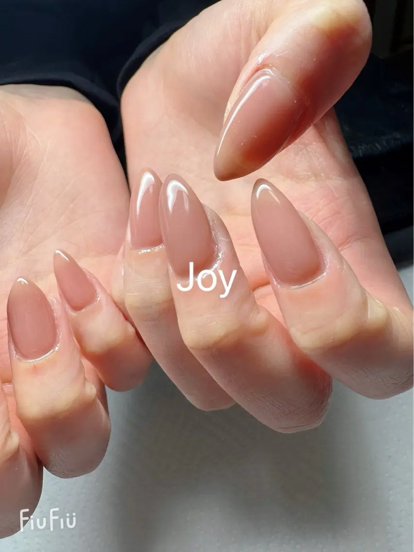 ネイル ジェルネイル ワンカラーネイル シンプルネイル Nail Salon JOYのネイルデザイン