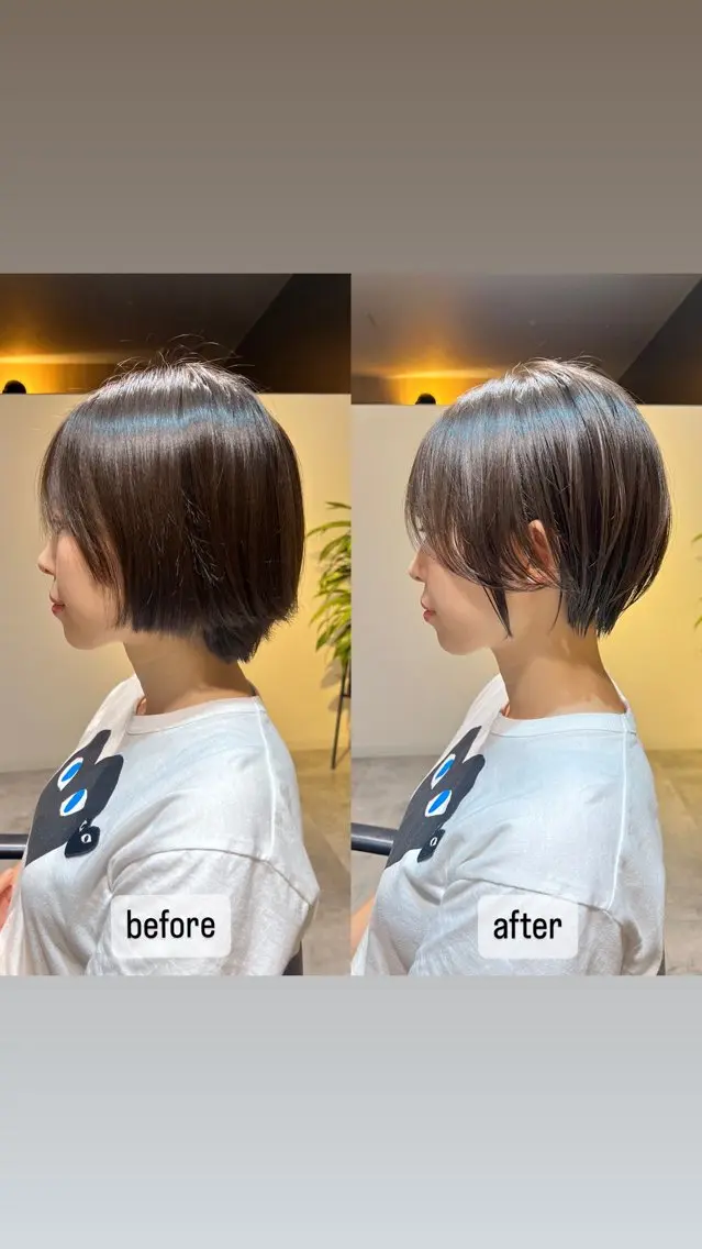 ショート カット トリートメント Tamagawa Sakiのヘアスタイル