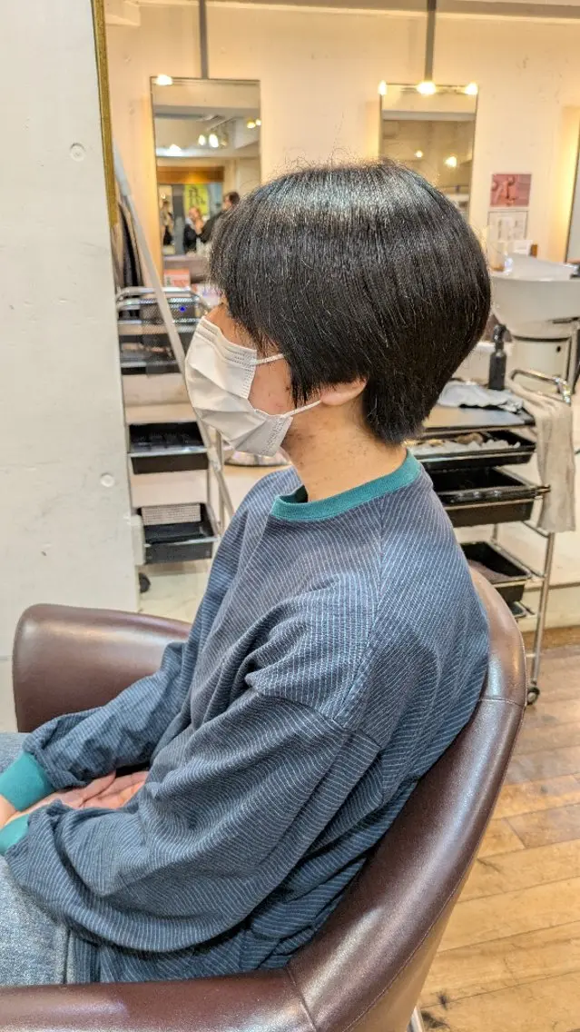 ショート ショートヘア 浅井 琴音のヘアスタイル