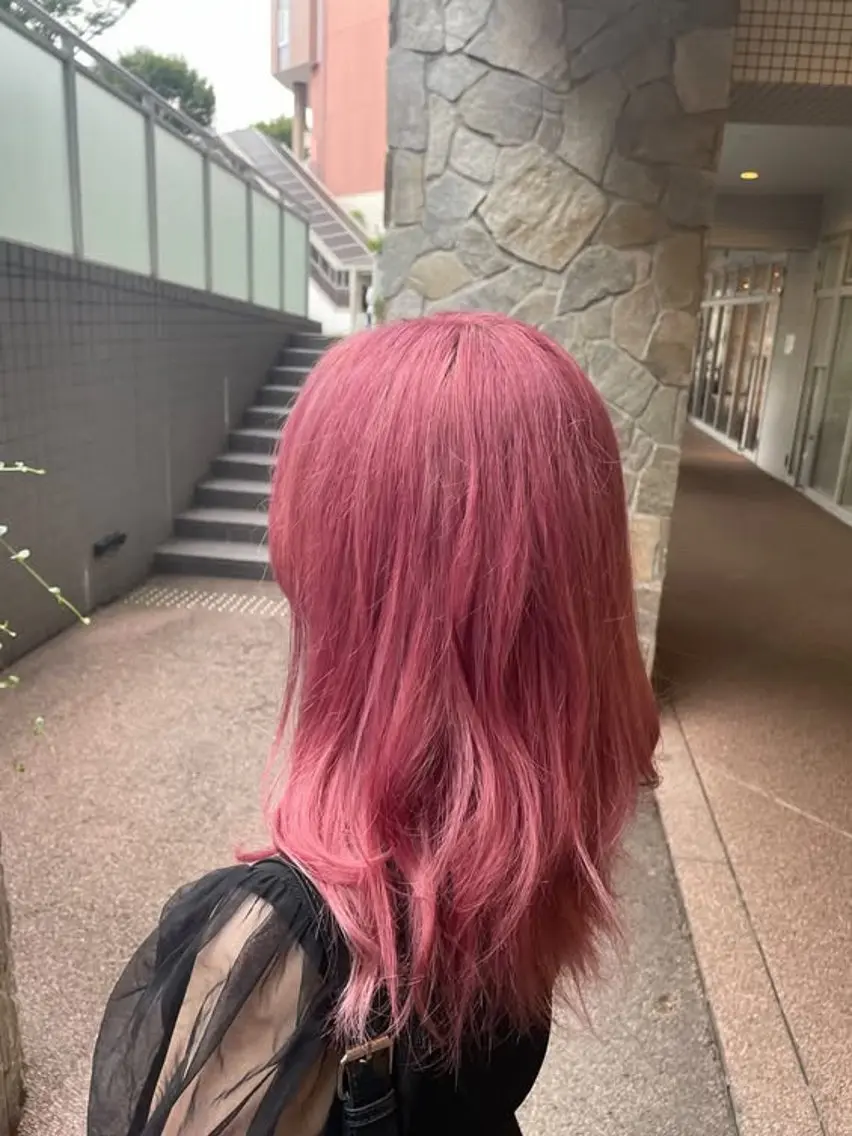 カラー ブリーチ カラー/カット toshikiのヘアスタイル