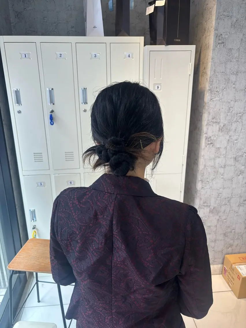 ヘアアレンジ ヘアセット 透明感ダブルカラー/ レイヤー💕miyuのヘアスタイル