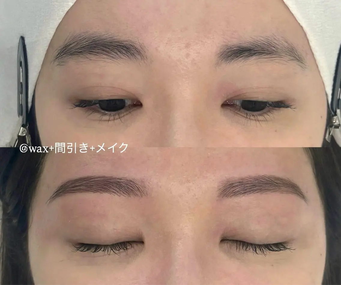 アイブロウ ワックス脱毛 眉カット その他(アイブロウ) 垢抜け美眉肌♡ /momoka.kaの眉毛・アイブロウイメージ